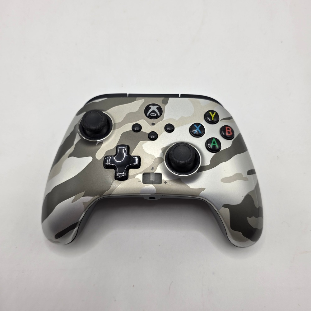 PowerA Wired Controller Xbox Series X S Silver Camo Mappable Buttons Tested
